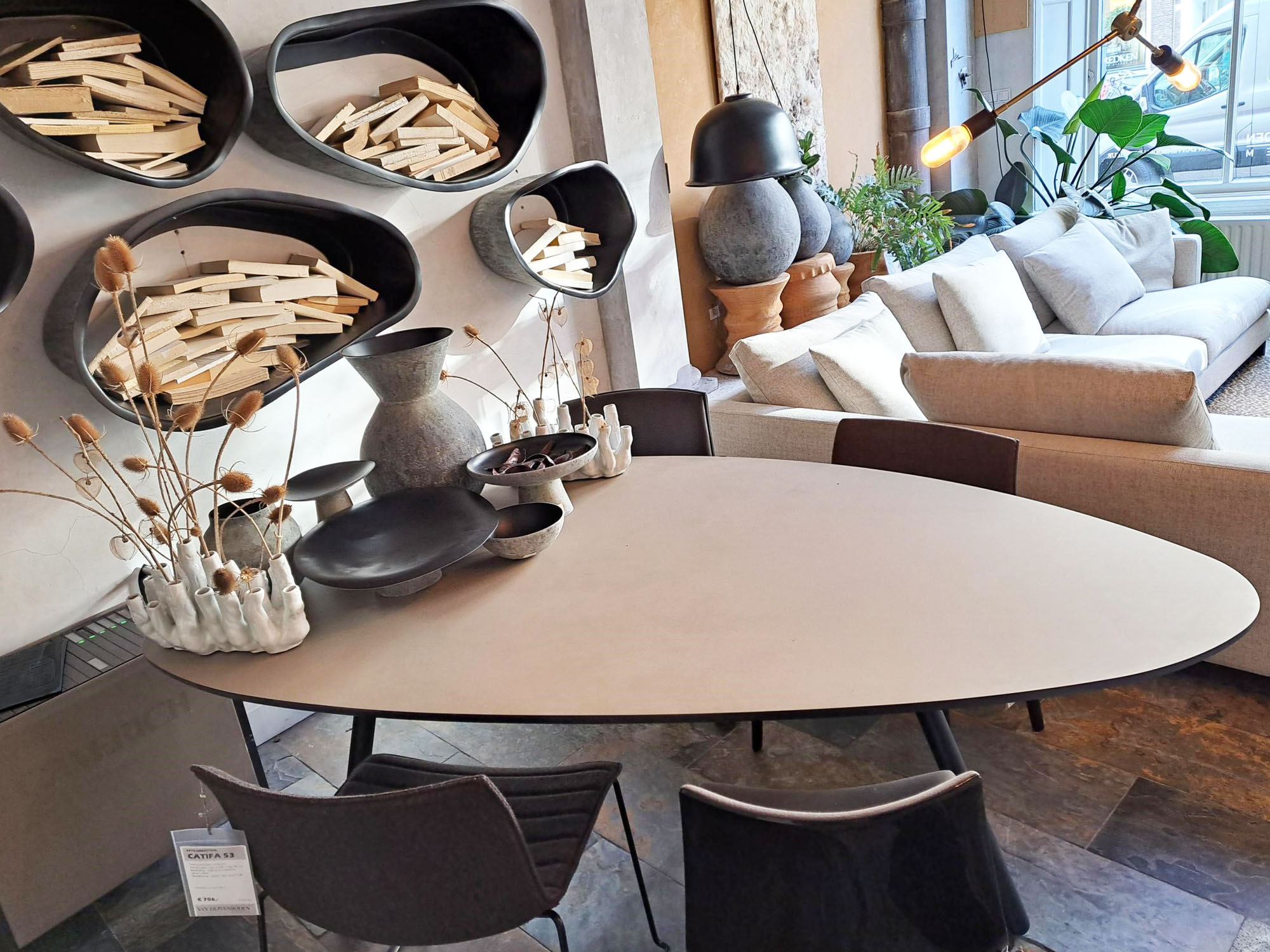 Castelijn Circlips-2 tafel, design: Dick Spierenburg